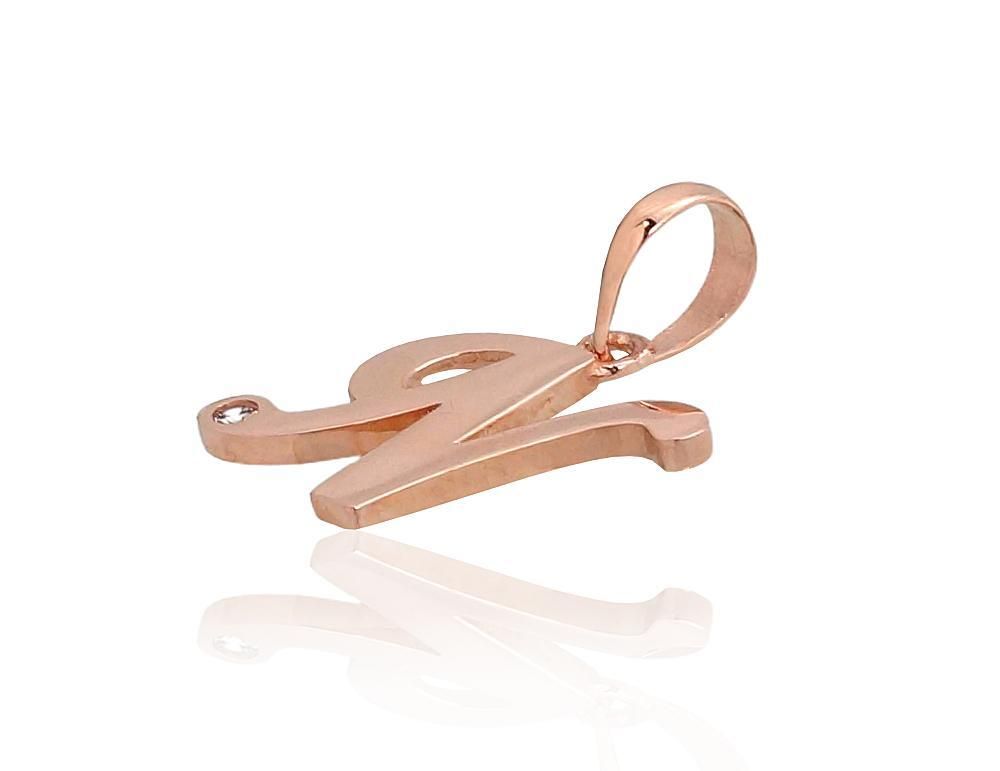 Gold letter " N "A1300921AuRCZ