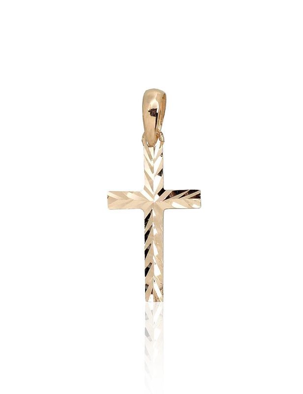 Gold Cross Pendant A1300655AuY
