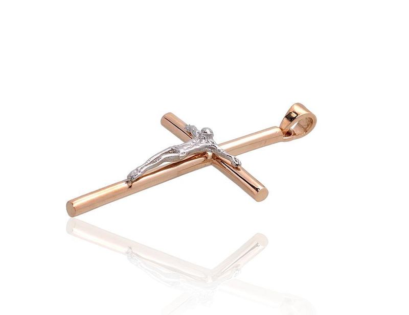 Gold Cross Pendant A1300868AuRAuW