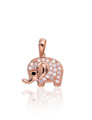 Gold Pendant Elephant A1300907AuRCZCZBK