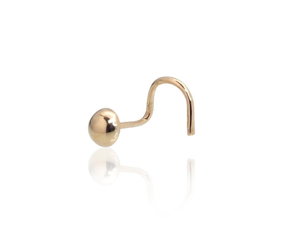 Nose Piercings Model A1930024AuY, Yellow Gold