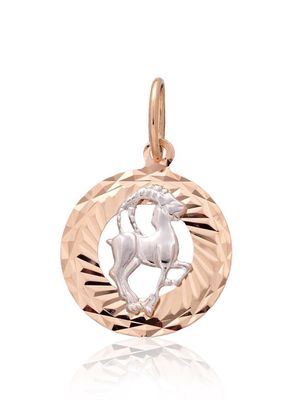 Capricorn Gold Pendant Zodiac A1300832AuRAuW