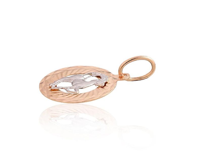 Ohrringe, für Damen,  , Metall Gold, 585, Modell 1300832(Au-R+Au-W)