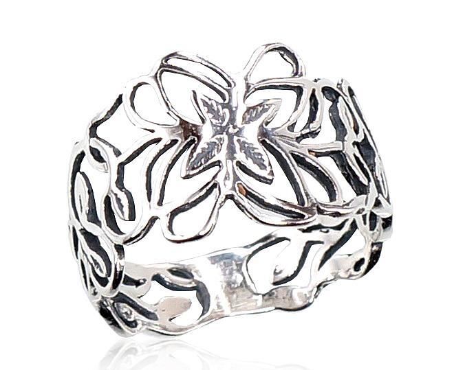 Silver ring for women A2100668POxBk