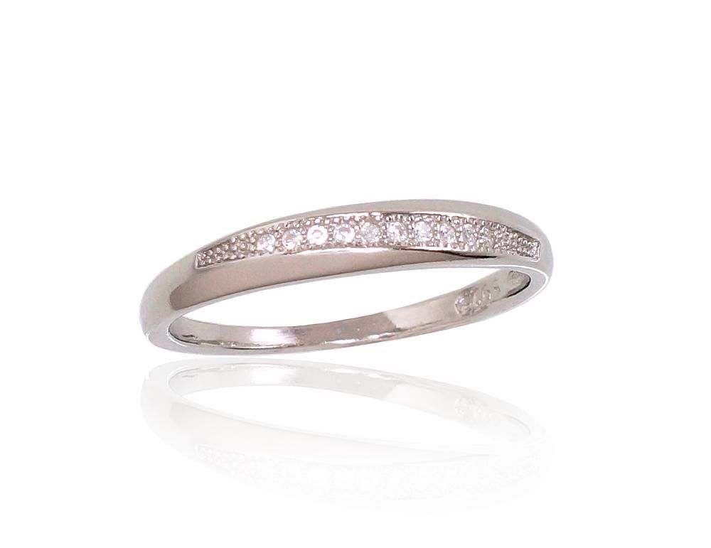 Silver Ring A2101647PRhGrCZ