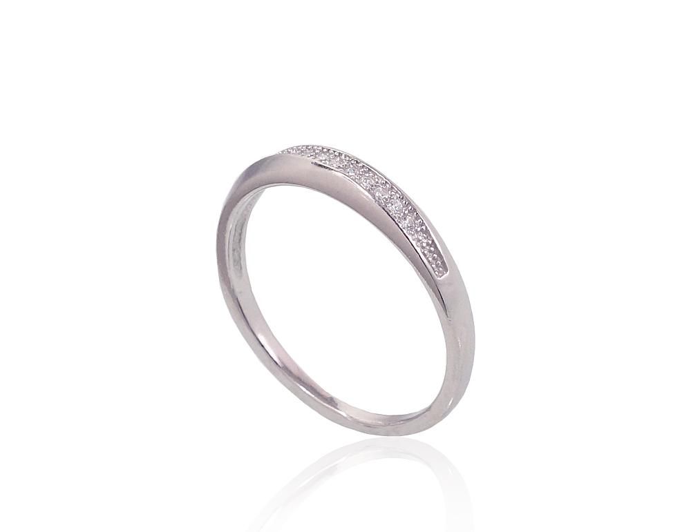 Silver Ring A2101647PRhGrCZ