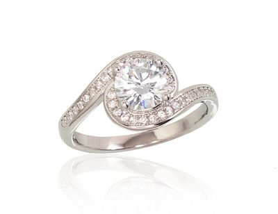 Silberring A2101651PRhGrCZ, Preis ab 28,00 EUR