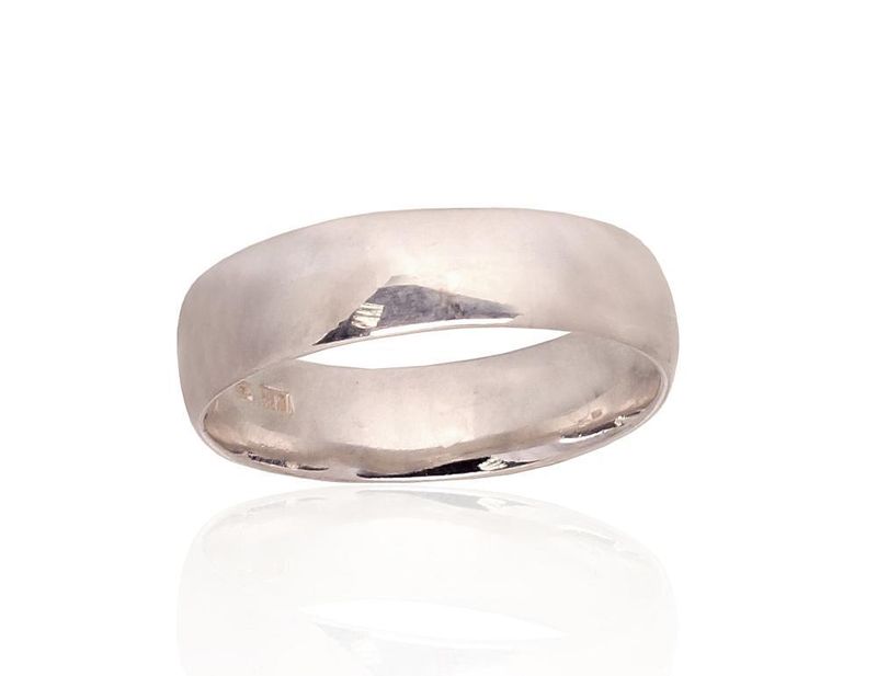 Silver Smooth Ring A2101776