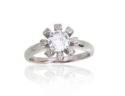 Silberring A2101791PRhGrCZ, Preis ab 30,00 EUR