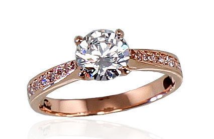 Gold Engagement Ring A1100283AuRCZ