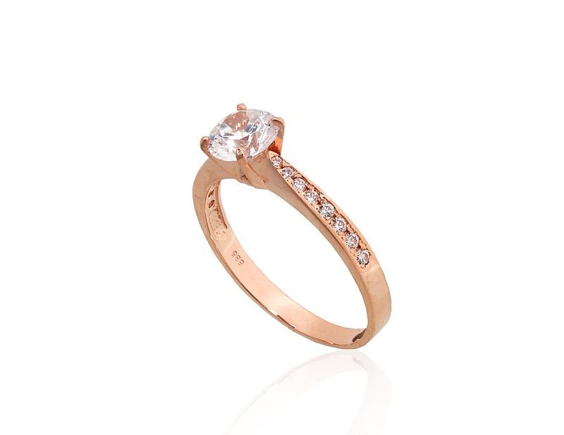 Gold Engagement Ring A1100283AuRCZ