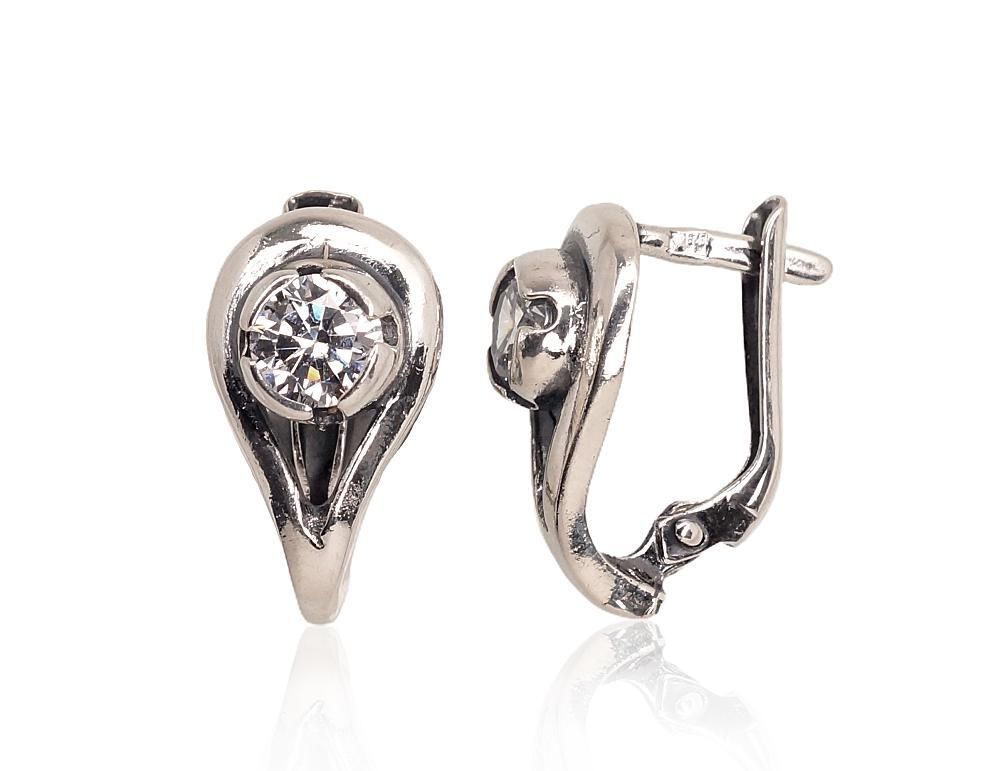 Silver Earrings For Women A2202755POxBkCZ