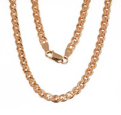 Gold Shining Silver Chain A2400062PAuR