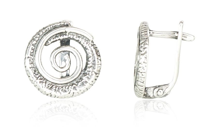 Silver Earrings For Women A2201096POxBk