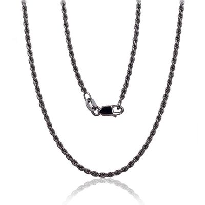 Silver Chain A2400056PRhBk