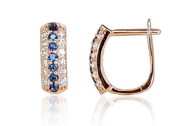 Gold Earrings For Women A1200641AuRCZCZB