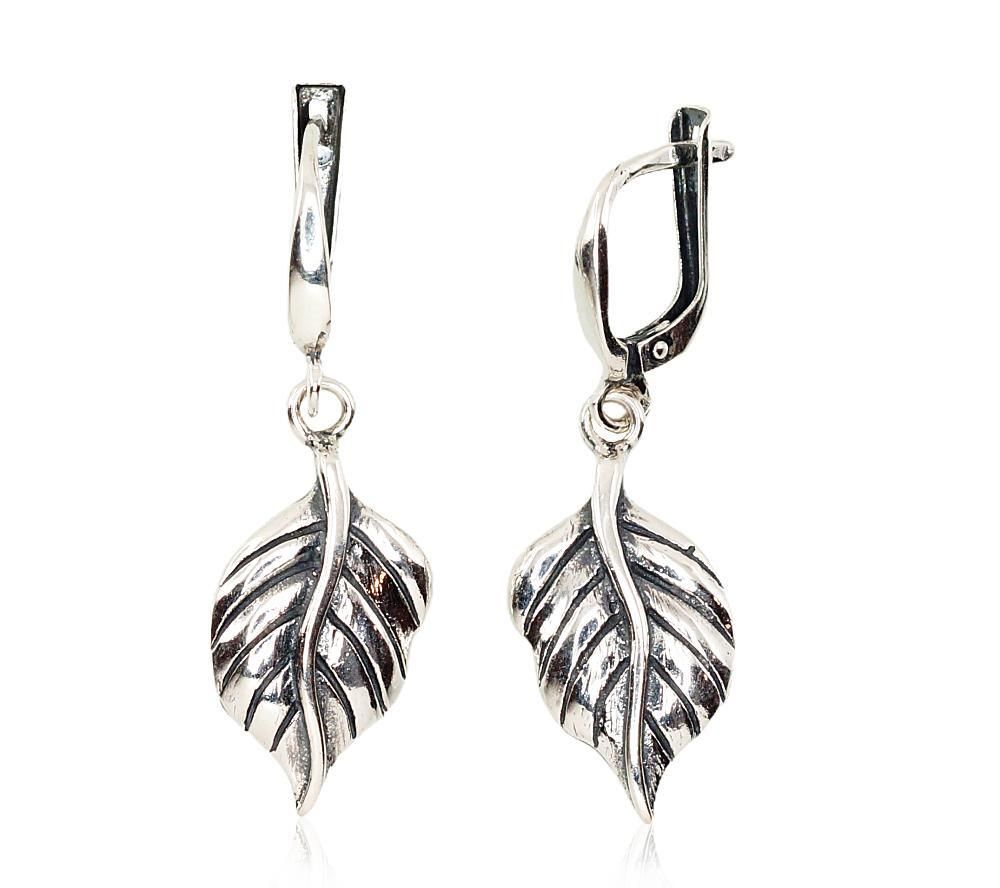 Silver Earrings For Women A2202116POxBk