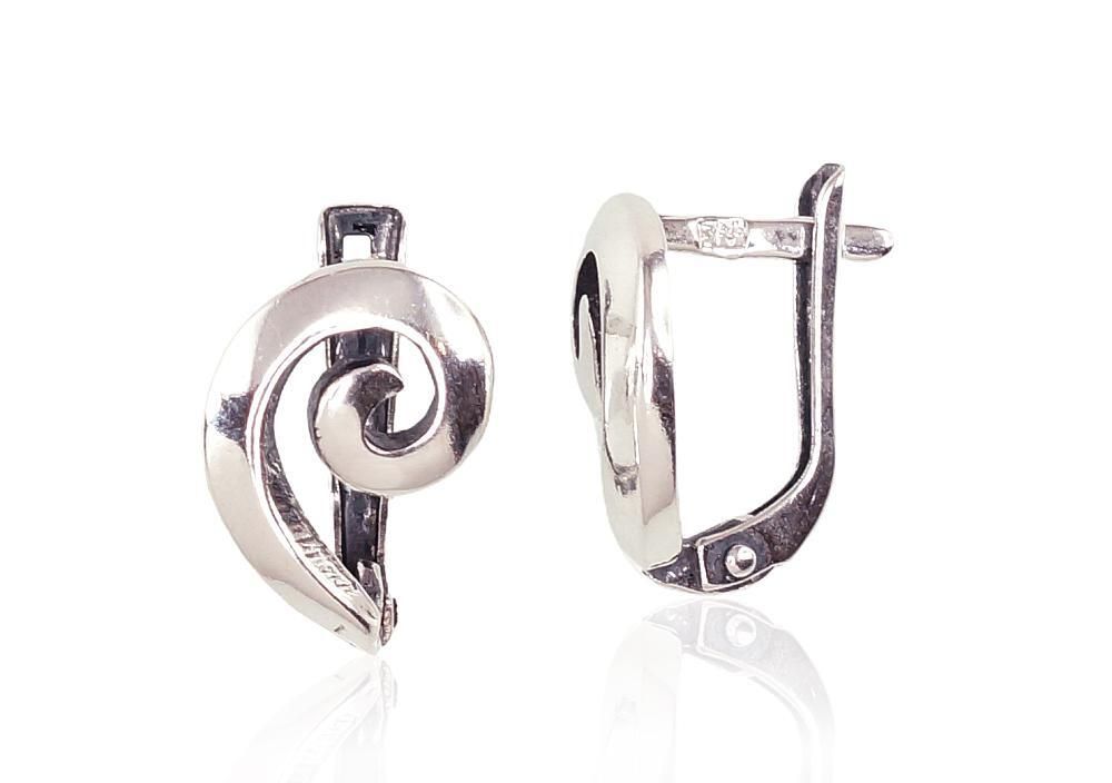 Silver earrings A2201642P