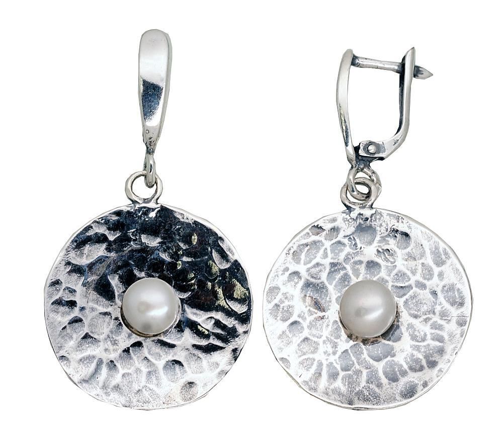 Silver Earrings A2203536POxBkPE