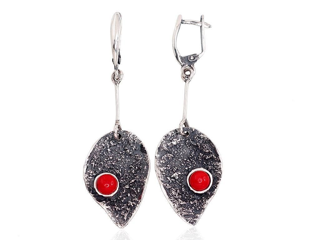 Silver Earrings A2203259POxBkCOX