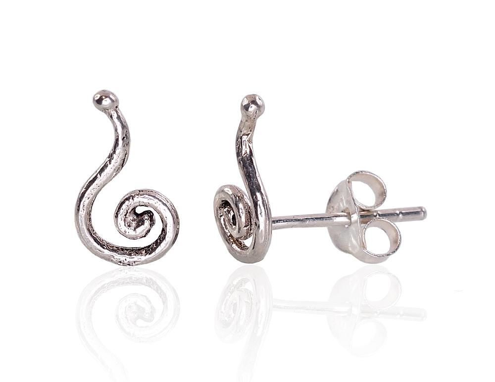 Silver Earrings A2203451POxBk