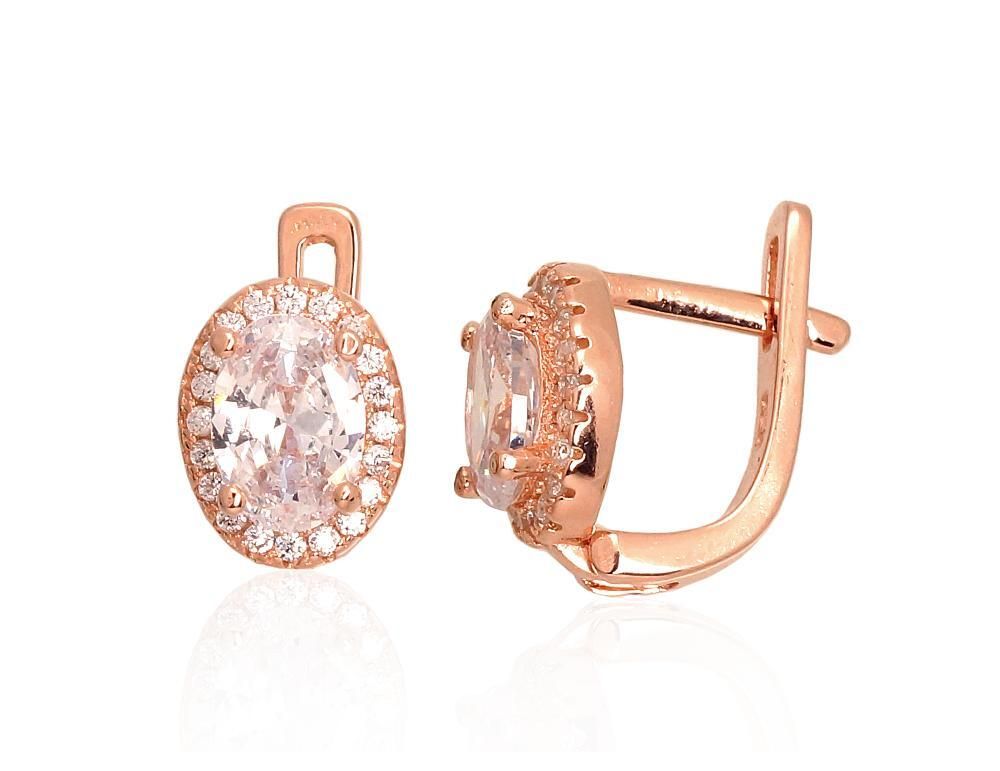 Silver Earrings A2202954PAuRCZ