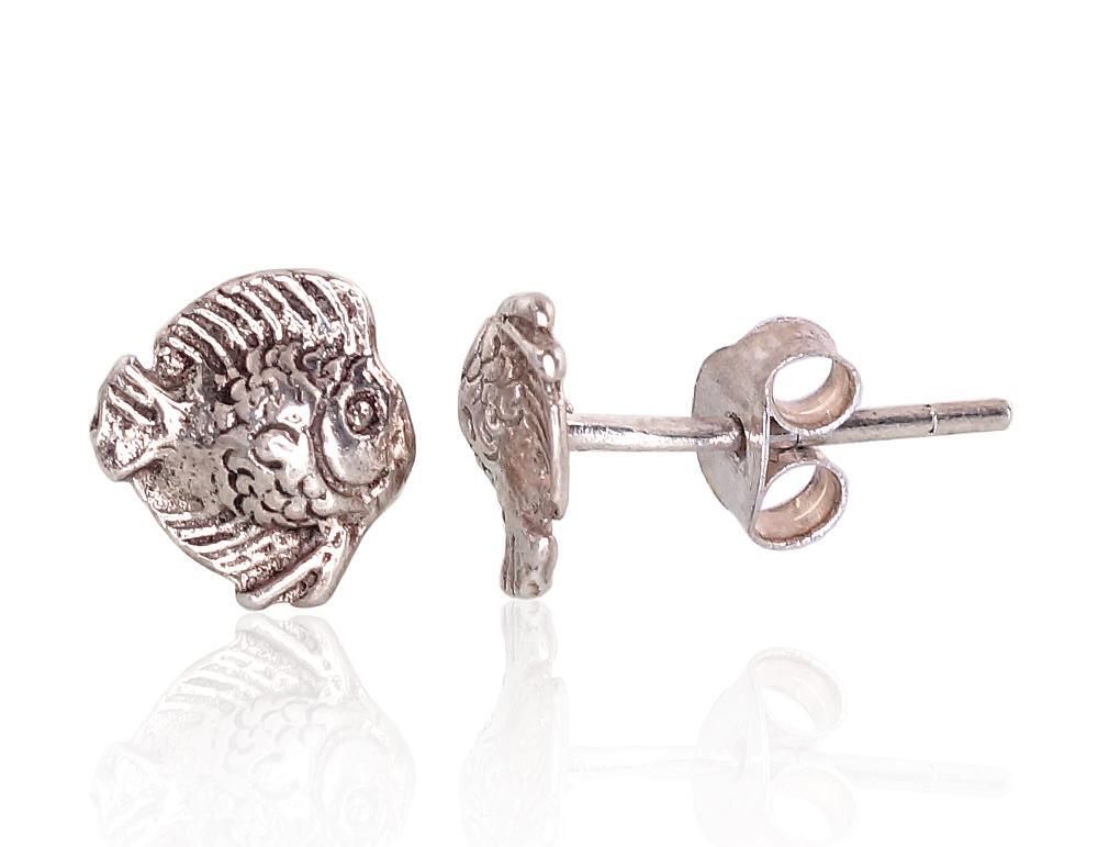 Silver Earrings A2203387POxBk