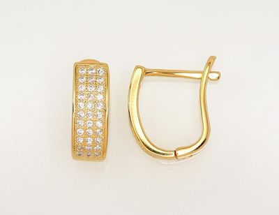 Silver Earrings A2203108PAuYCZ