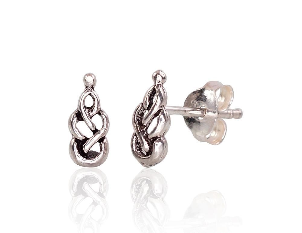 Silver Earrings A2203450POxBk