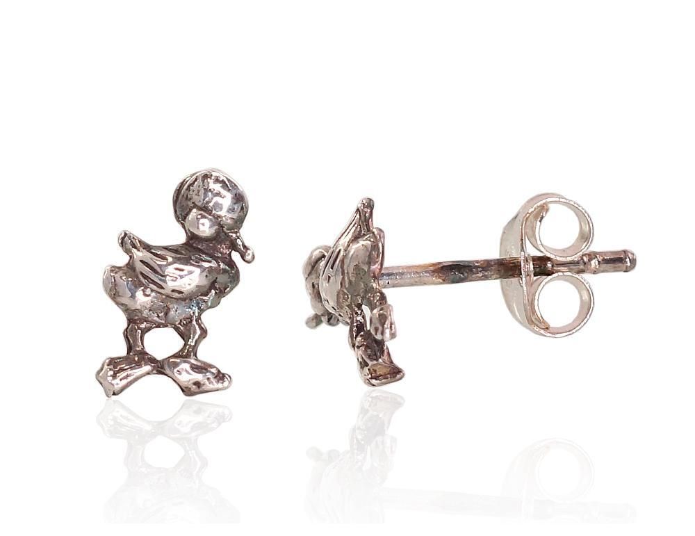 Silver Earrings A2203361POxBk