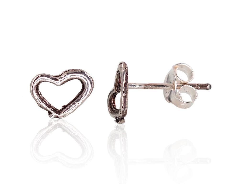 Silver Earrings A2203427POxBk