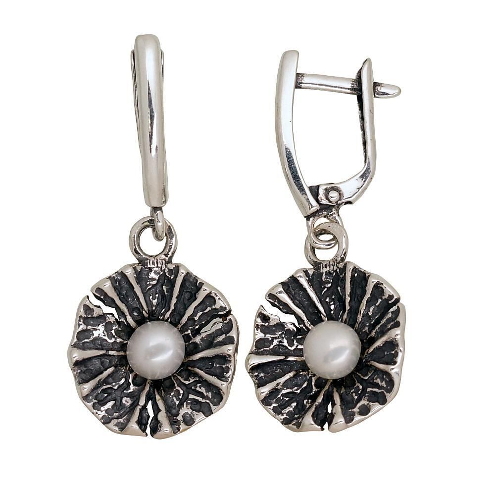 Silver Earrings A2203541POxBkPE