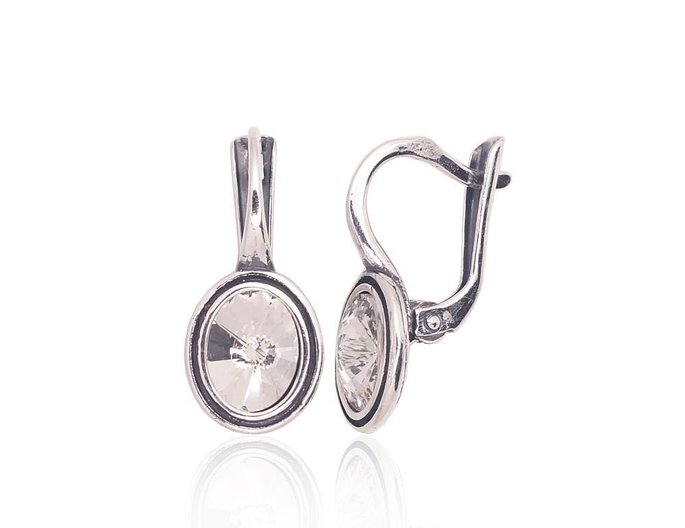 Silver Earrings A2203593POxBkSV