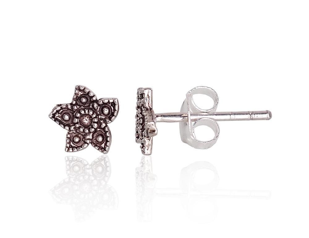 Silver Earrings A2203328POxBk