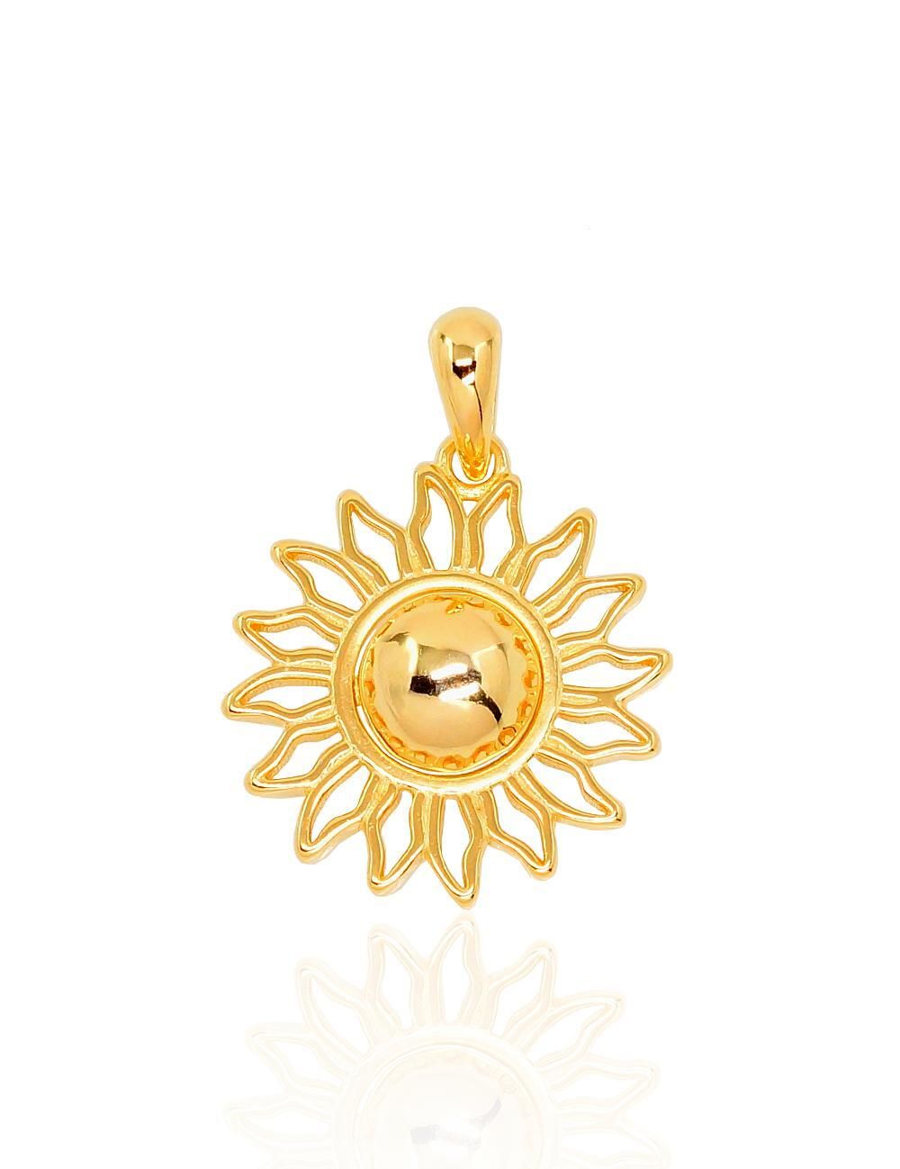 Gold plated pendant A2301725PAuY