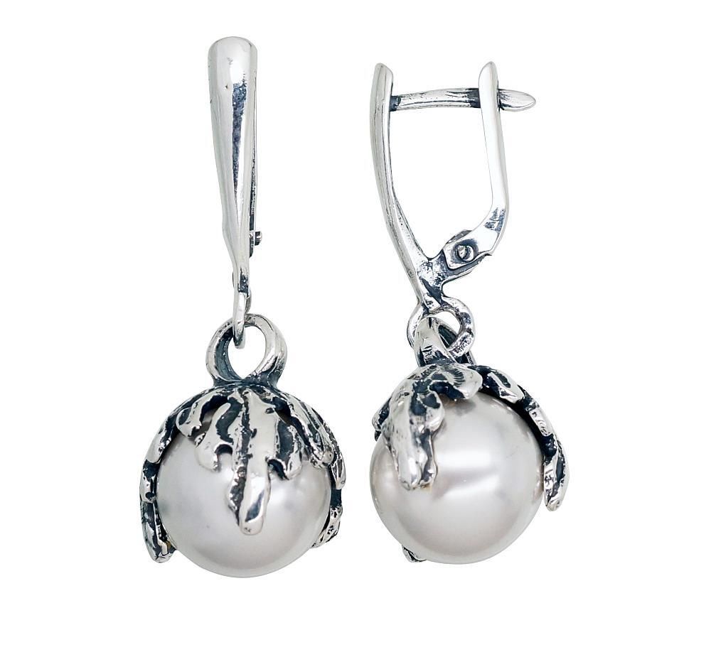 Silver Earrings A2203554POxBkPESN