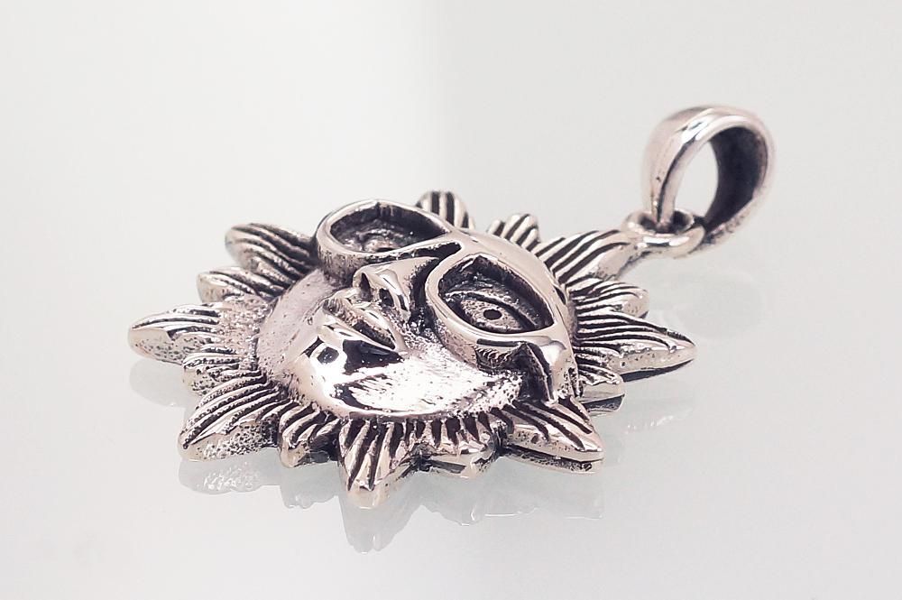 Women's Silver Pendant A2301692POxBk