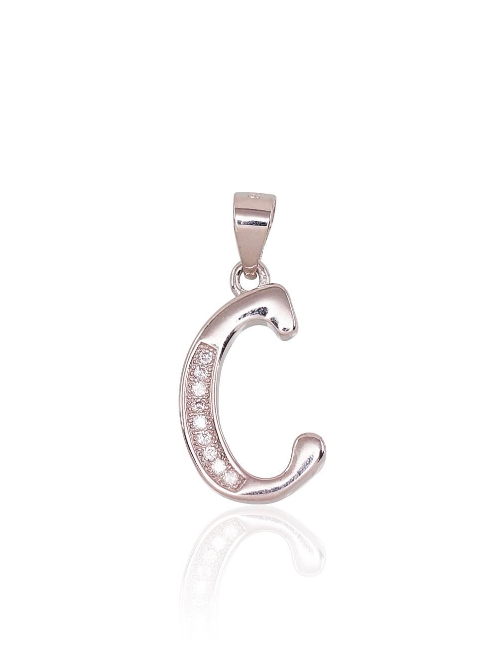 Silberner Buchstabe A2301607PRhGrCZ