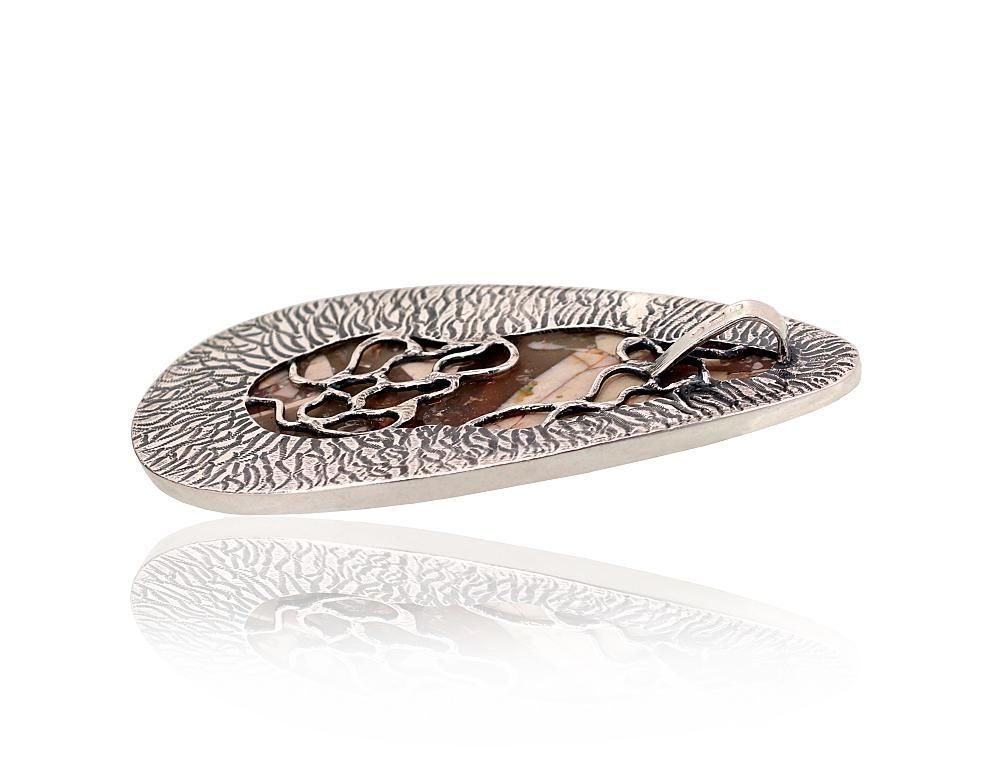 Luxury Silver Pendant A2301799POxBkJAY