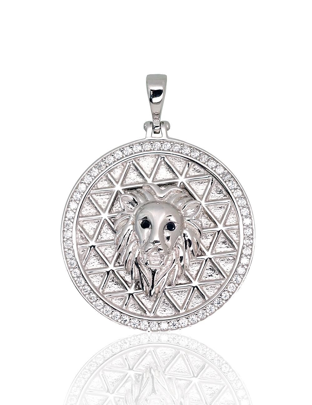 Silver Pendant A2301927PRhGrCZCZBK
