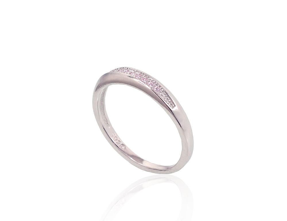 Silver Ring A2101647PRhGrCZPI