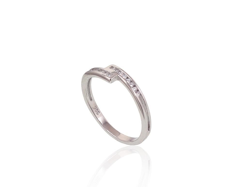 Silver Ring A2101645PRhGrCZ