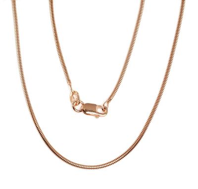 Gold plated silver chain A2400081PAuR