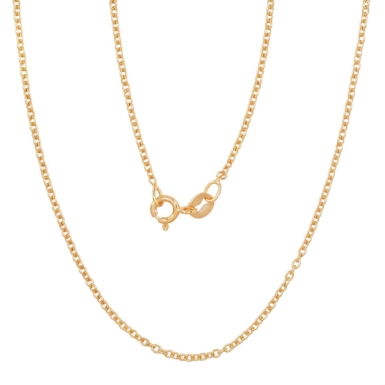 Gold Plated Silver Chain A2400086PAuY