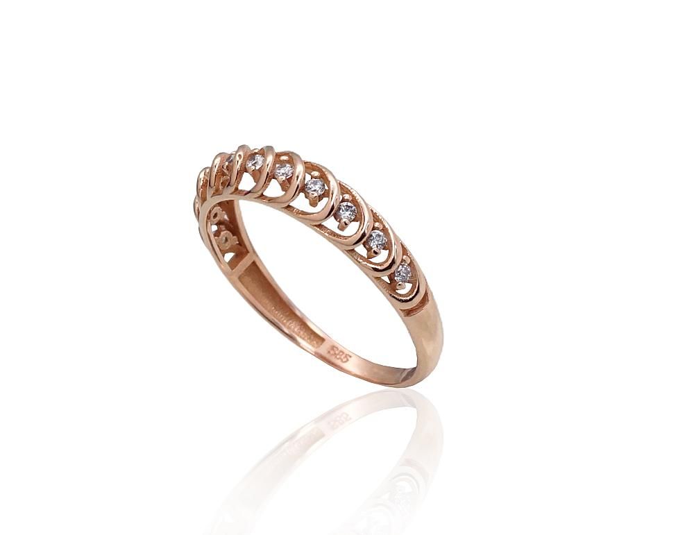 Gold Ring A1101002AuRCZ