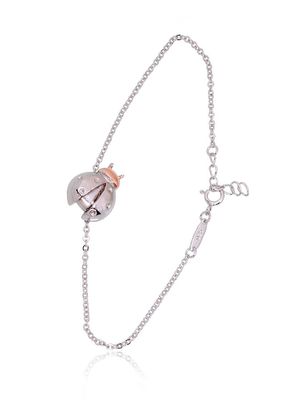 Gold plated silver bracelet A2600302PRhGrPAuR