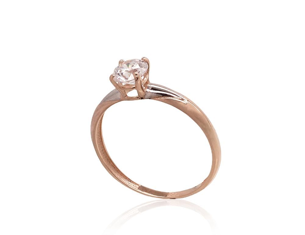 Gold Engagement Ring A1100933AuRPRhWCZ