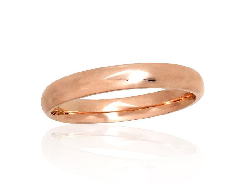 Gold Wedding Ring 3 mm wide A1101090AuR