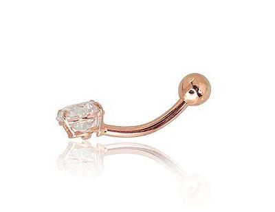 to navel gold earring A1930054AuRCZ