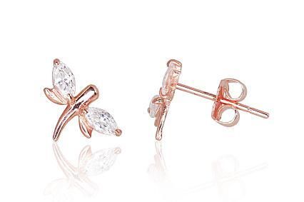 Dragonfly Gold Earrings A1200083AuRCZ